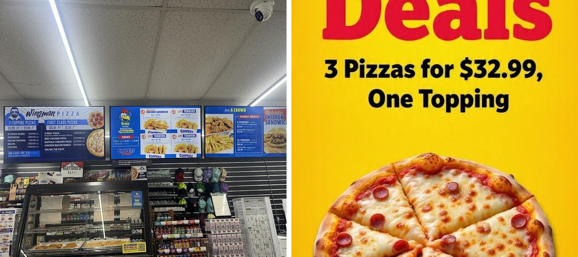 WINGMAN PIZZA & COOPER'S EXPRESS Menu