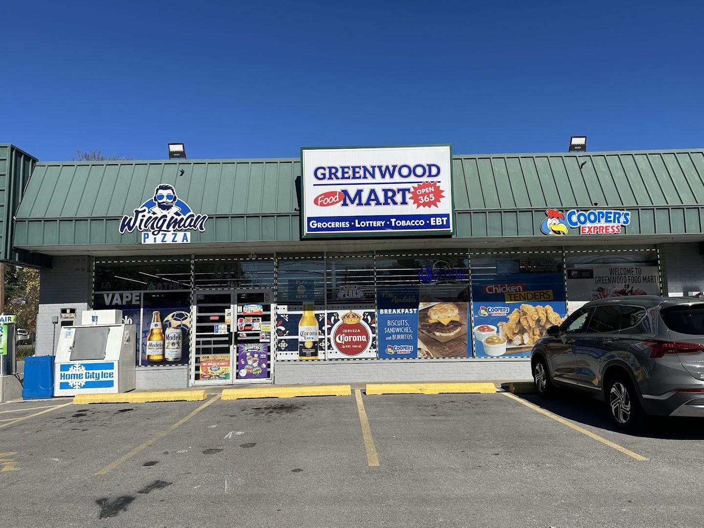 WINGMAN PIZZA & COOPER'S EXPRESS Menu